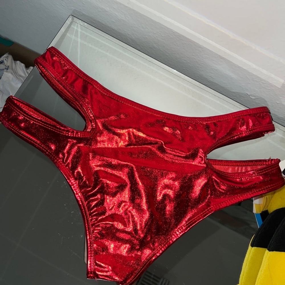 Metalic Rave Bottoms
